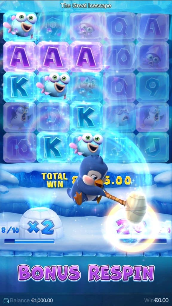 รีวิวเกม the great icescape slot 8