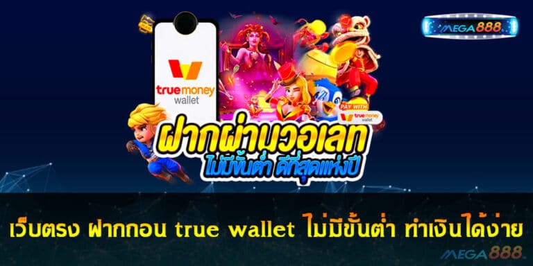 เว็บตรง true wallet ไม่มีขั้นต่ำ ทำเงินได้ง่าย